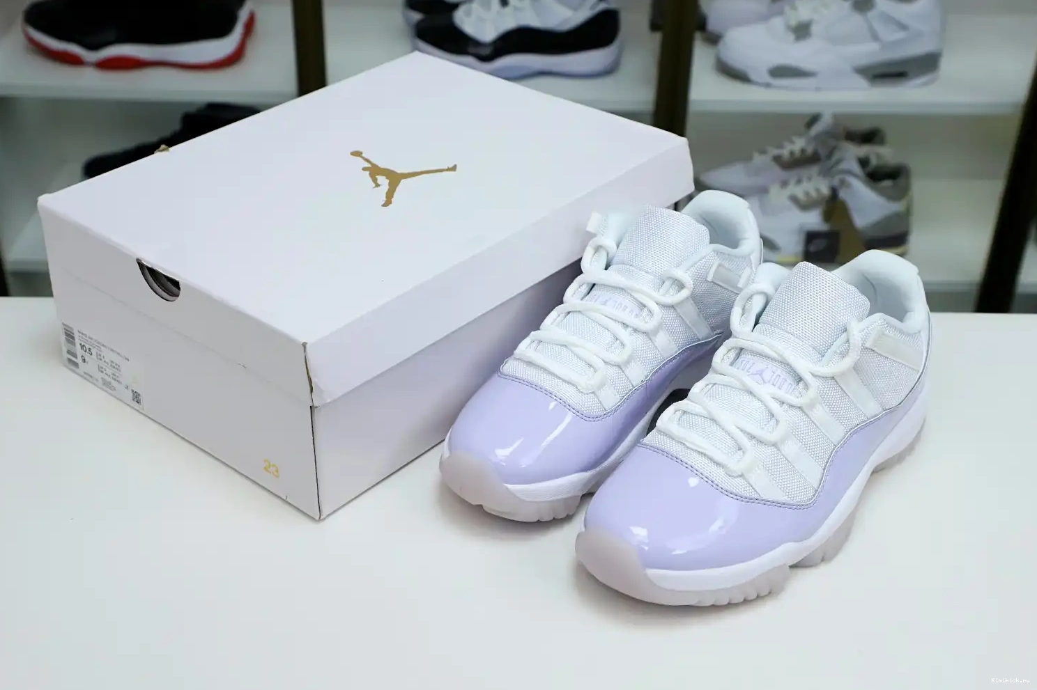 VIOLET Kimikick PURE 11 AIR LOW JORDAN 0531